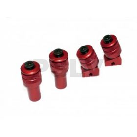 TX7F06-R - TREX 700E Magnetic Canopy Mounting Set Red